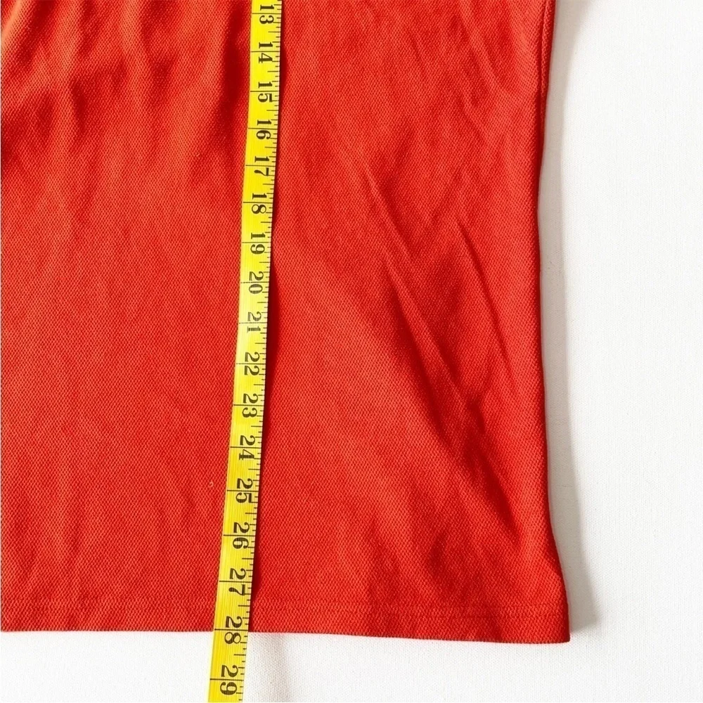 The North Face Men's 1/4 Zip Mock Neck Pullover Sweater Orange XL